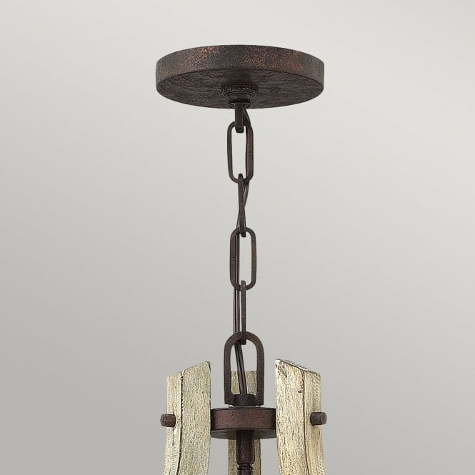 Middlefield 3Lt Chandelier Bronze Finishes