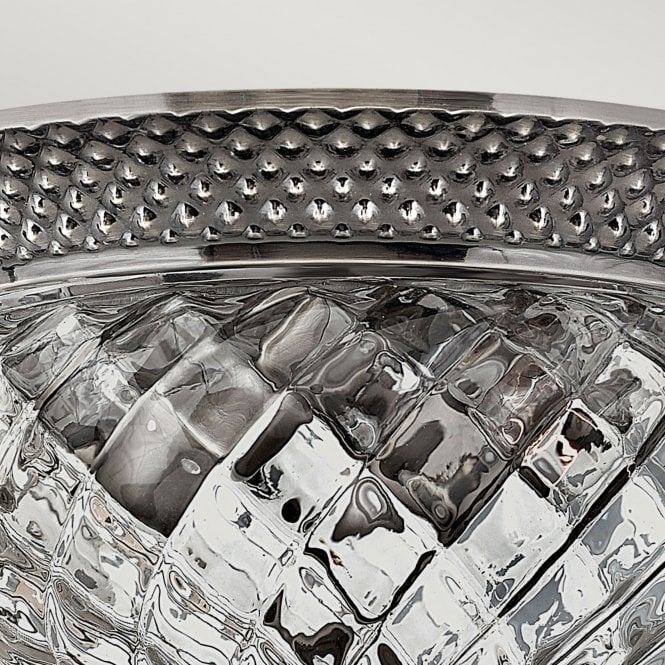 Plantation 2Lt Small Flush Polished Antique Nickel