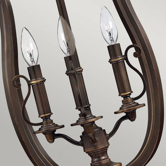 Plymouth 4Lt Pentant Olde Bronze