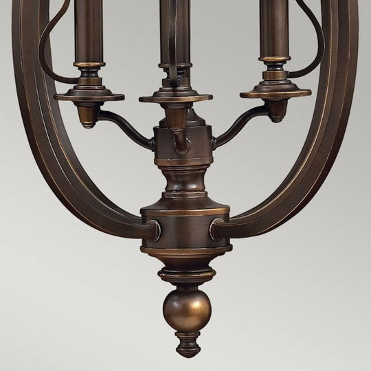 Plymouth 4Lt Pentant Olde Bronze