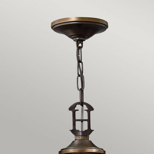 Plymouth 9Lt Chandelier Olde Bronze