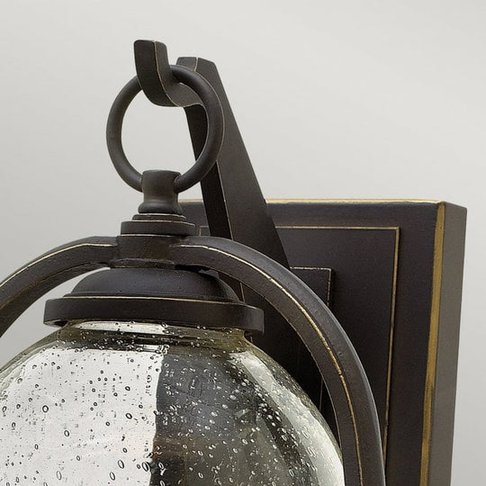 Quincy Medium Wall Lantern Oil Rubbed Bronze