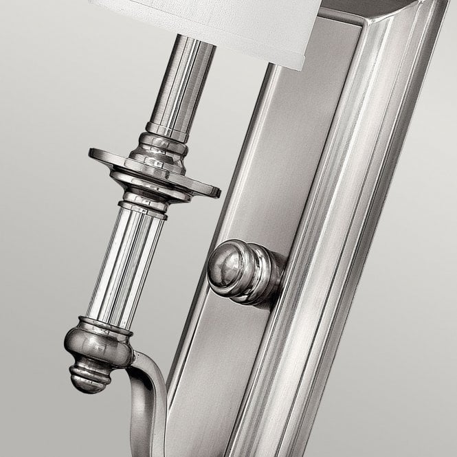 Sussex 1Lt Wall Light Brushed Nickel