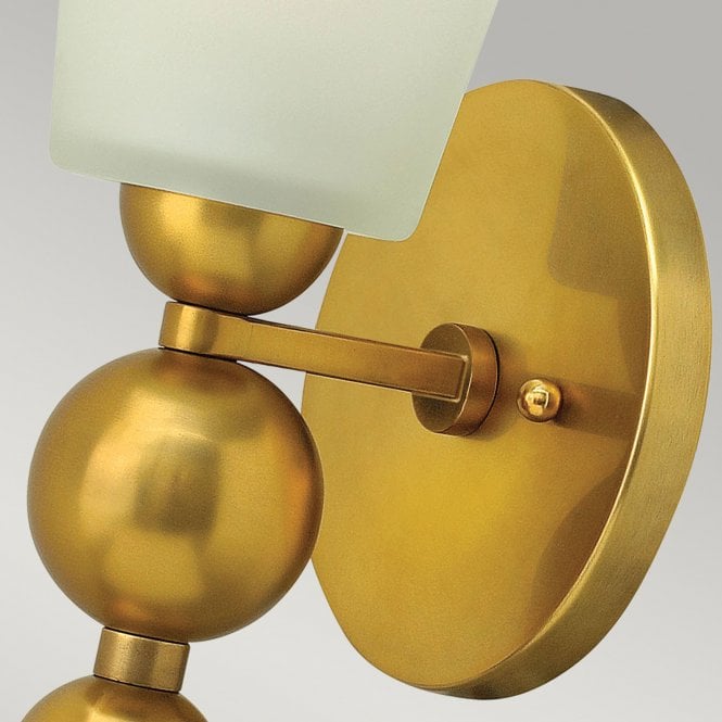 Zelda 1Lt Wall Light Vintage Brass