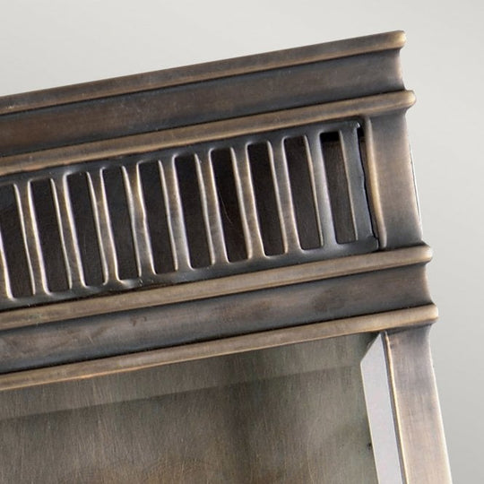 Holborn Half Lantern Small in a Dark Bronze finish