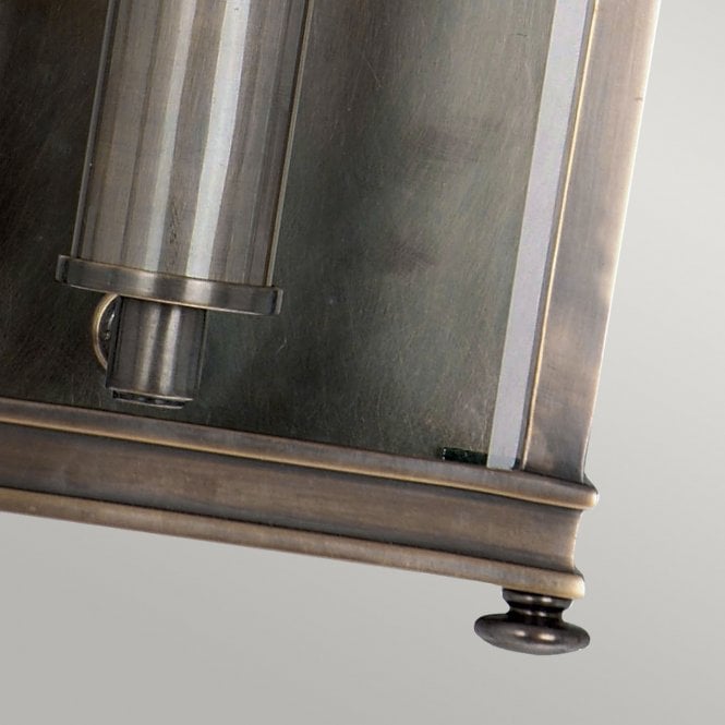 Holborn Half Lantern Small in a Dark Bronze finish
