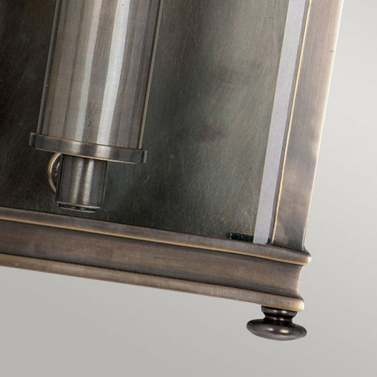 Holborn Half Lantern Small in a Dark Bronze finish