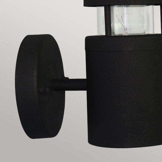 Hornbaek Wall Lantern in a black finish
