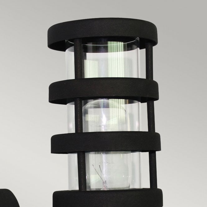 Hornbaek Wall Lantern in a black finish