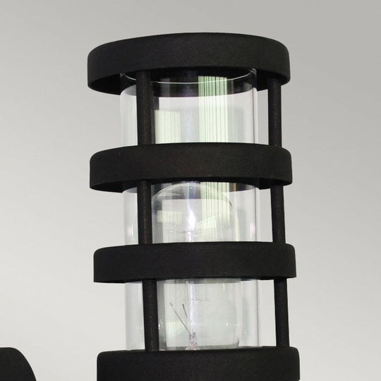 Hornbaek Wall Lantern in a black finish