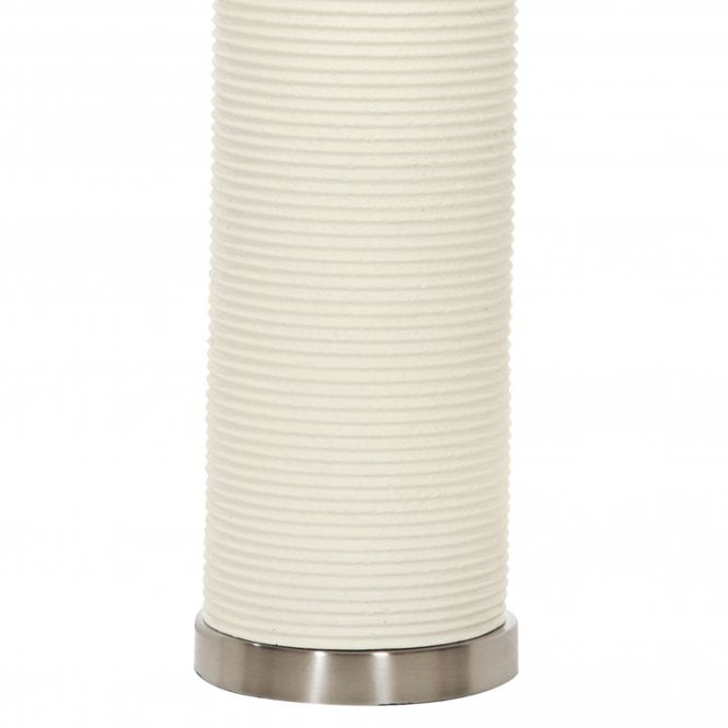 Ripple White Table Lamp White