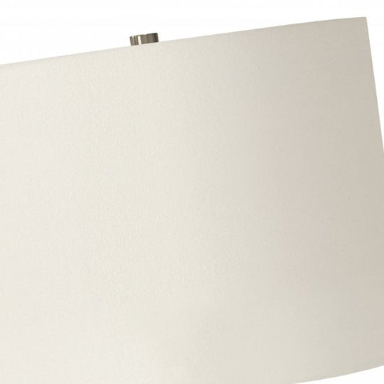 Ripple White Table Lamp White