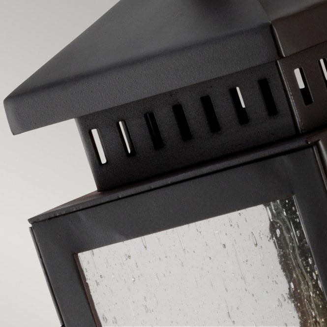 Hythe Wall Lantern in a old bronze finish