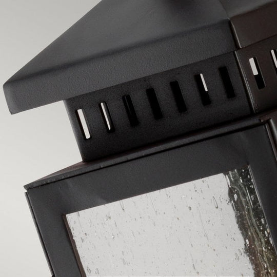 Hythe Wall Lantern in a old bronze finish