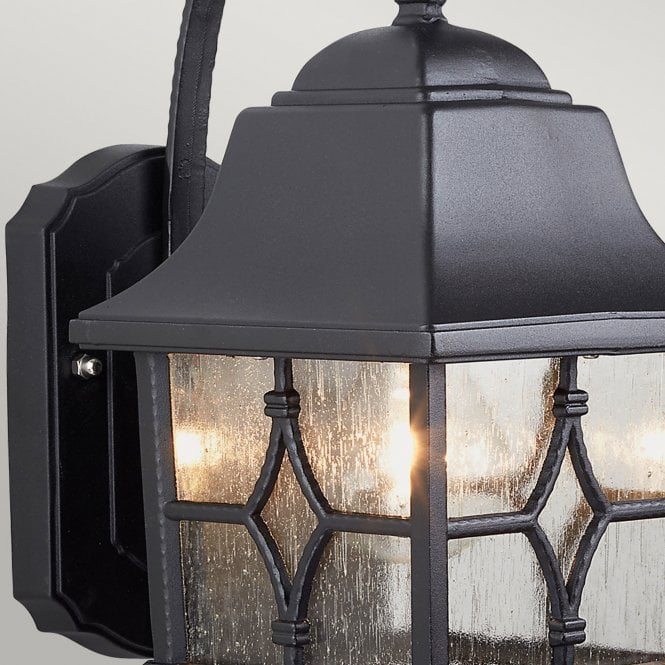 Kent Wall Lantern in a black finish