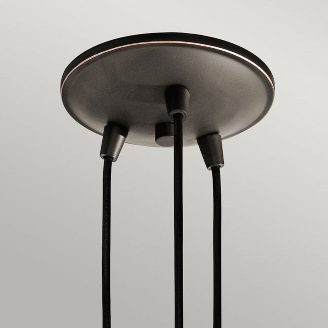 Brinley 3Lt Pendant Olde Bronze