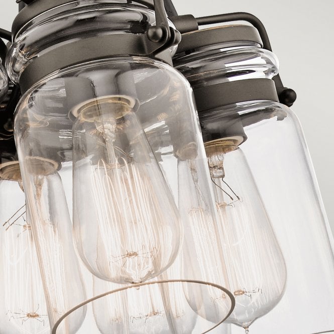 Brinley 6Lt Pendant Olde Bronze