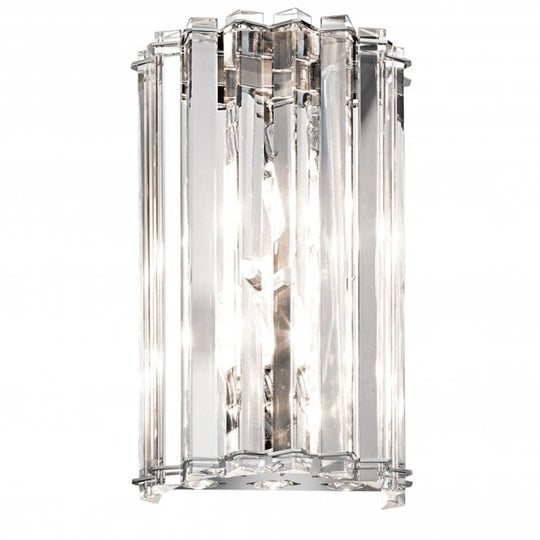Crystal Skye 2Lt Wall Light Chrome