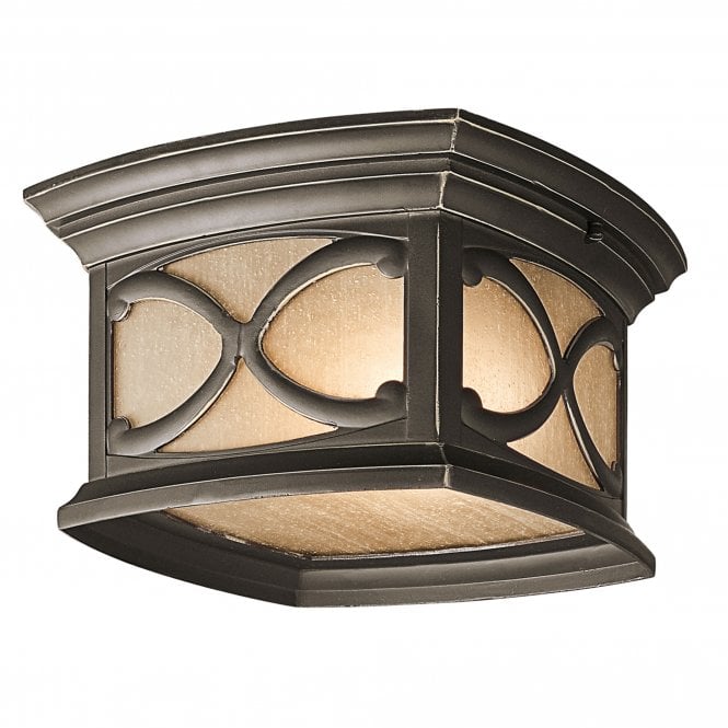 Franceasi Flush Mount Olde Bronze