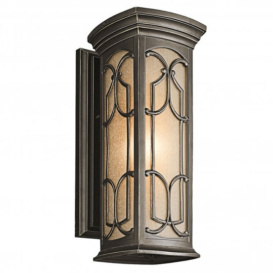 Franceasi Medium Wall Lantern Olde Bronze