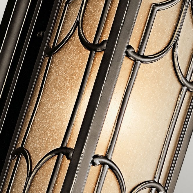 Franceasi Medium Wall Lantern Olde Bronze