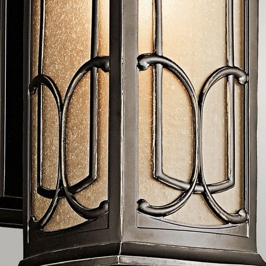 Franceasi Medium Wall Lantern Olde Bronze