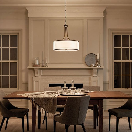 Lacey Large Pendant Mission Bronze