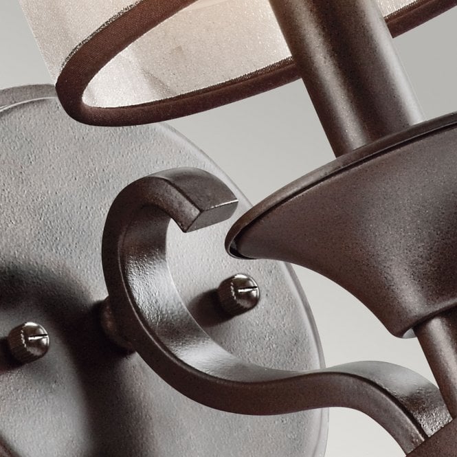 Lacey 1Lt Wall Light Mission Bronze