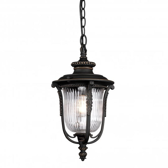 Luverne Chain Lantern Rubbed Bronze