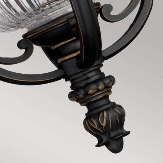 Luverne Chain Lantern Rubbed Bronze
