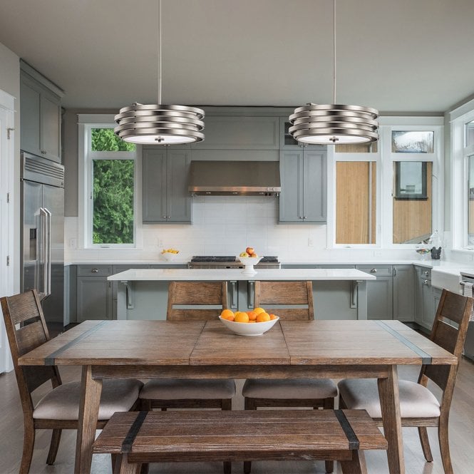Roswell Pendant Brushed Nickel