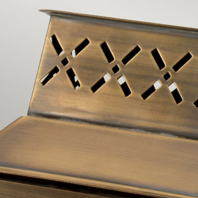 Lambeth Palace Wall Lantern in a Brass finish