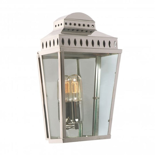 Mansion House Wall Lantern in a Polished Nickel finish