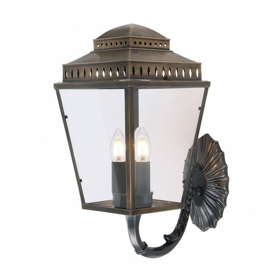 Mansion House Wall Lantern Brass