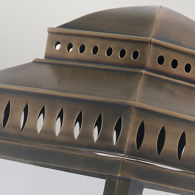 Mansion House Wall Lantern Brass