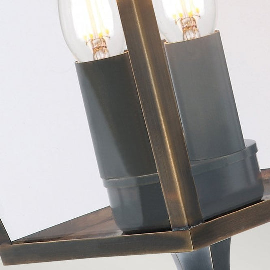 Mansion House Wall Lantern Brass