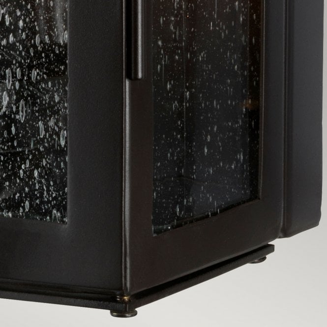 Matlock Wall Lantern in an old bronze finish