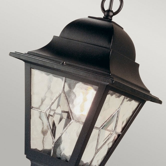 Norfolk Chain Lantern in a black finish