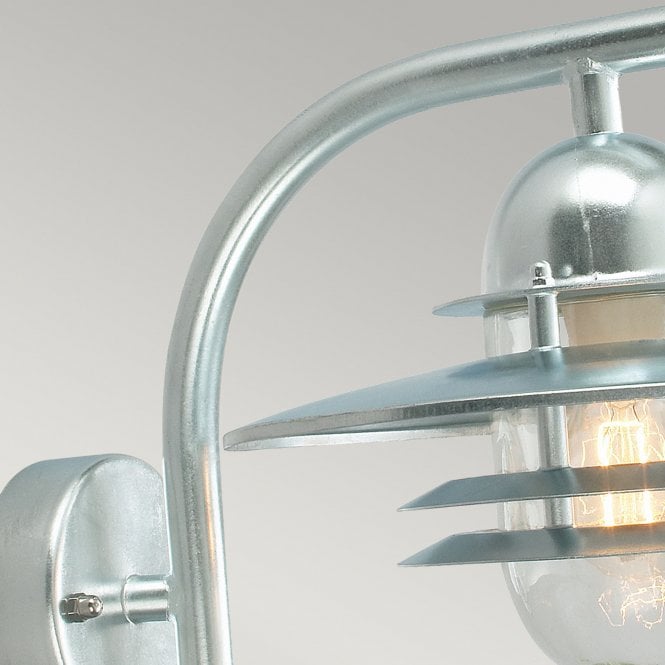 Oslo Pillar Lantern Black Clear