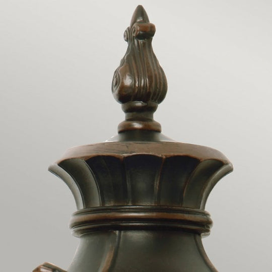 Philadelphia Large Wall Lantern with a Black finish