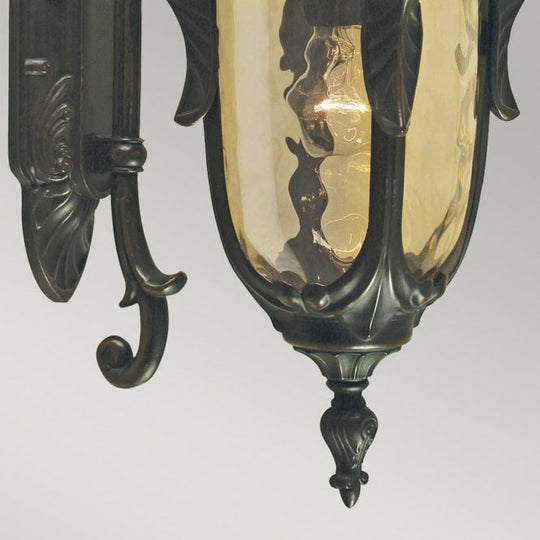 Philadelphia Wall Down Lantern Medium with and old bronze finish