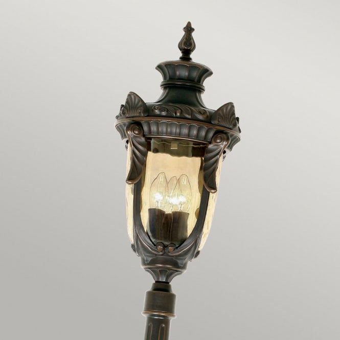 Philadelphia Lamp Post Large with and old bronze finish