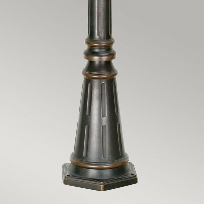 Philadelphia Lamp Post Large with and old bronze finish