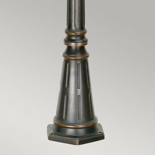 Philadelphia Lamp Post Large with and old bronze finish