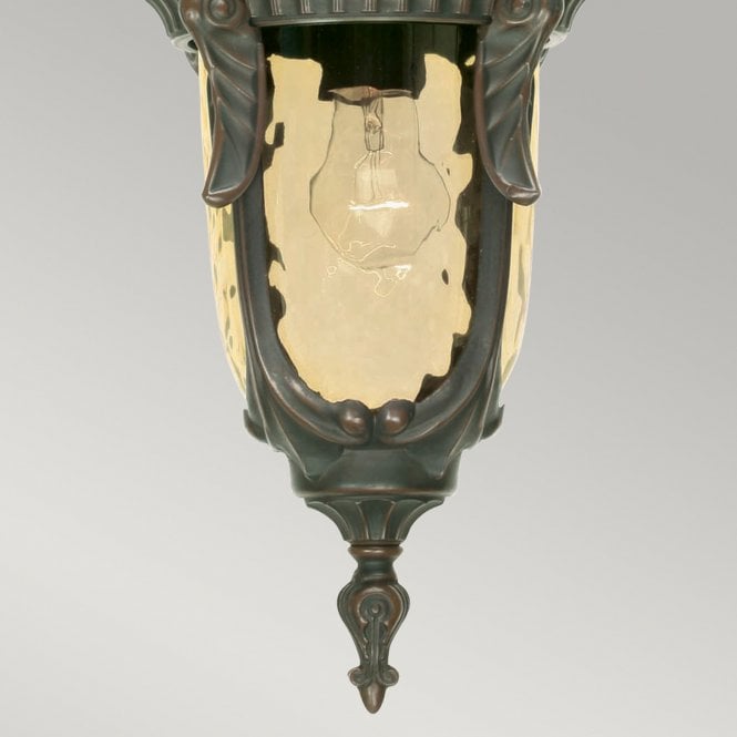 Philadelphia Chain Lantern Medium with and old bronze finish