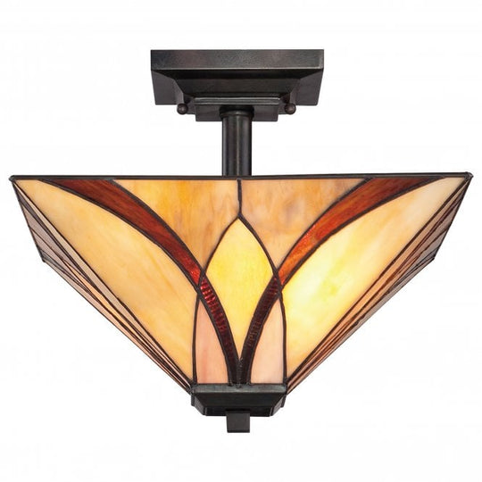 Asheville Semi-Flush Valiant Bronze