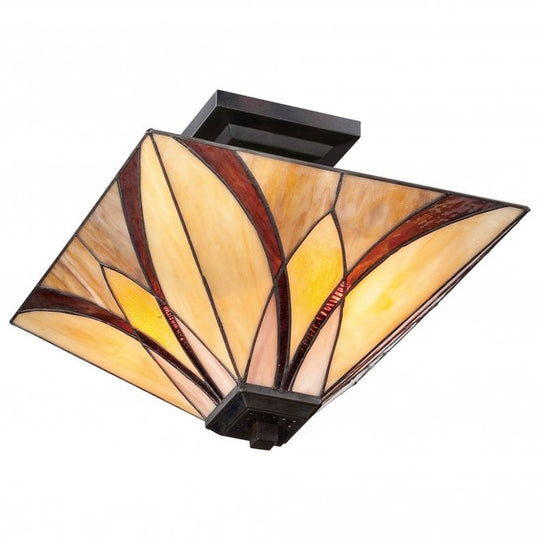 Asheville Semi-Flush Valiant Bronze