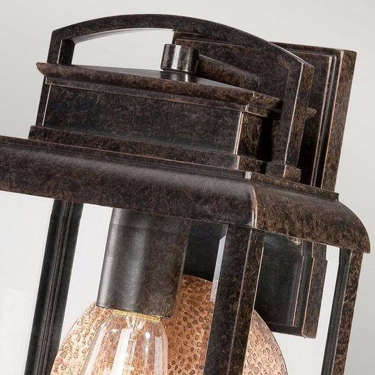 Byron Medium Wall Lantern Imperial Bronze