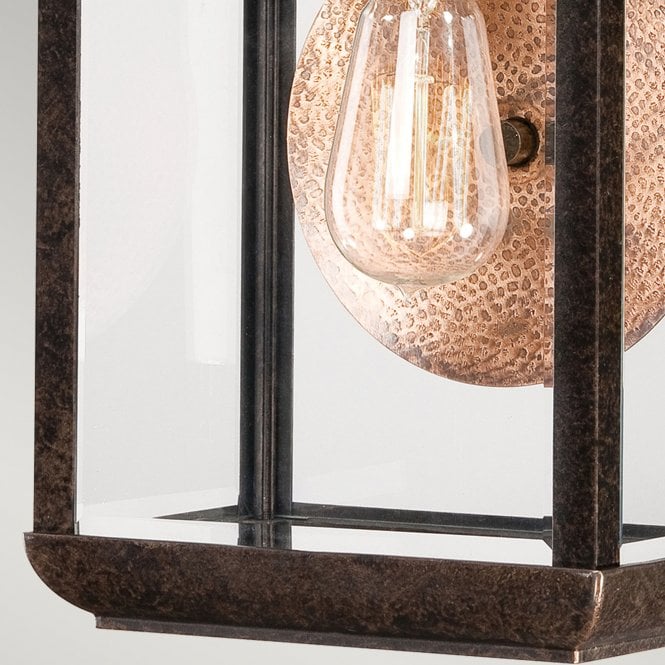 Byron Medium Wall Lantern Imperial Bronze
