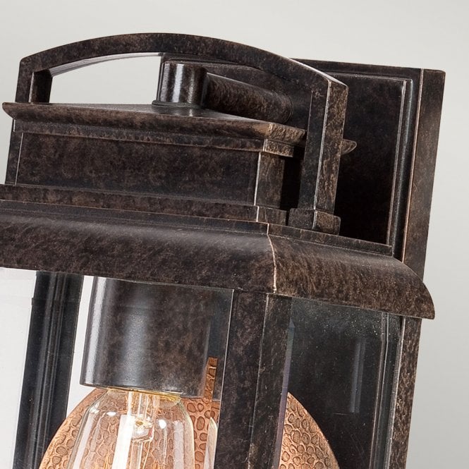 Byron Small Wall Lantern Imperial Bronze
